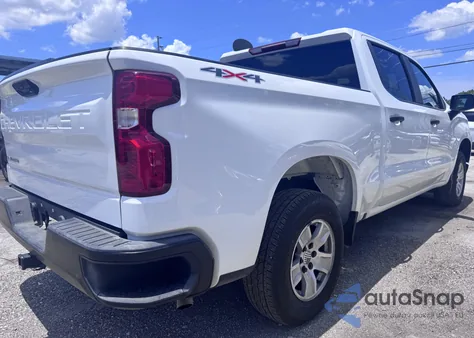 2023 Chevrolet Silverado 1500 4Wd Short Bed Wt from USA, damaged, VIN 3GCUDAEDXPG304501